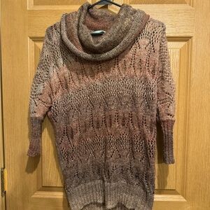 Women's Brown Gradient Sweater